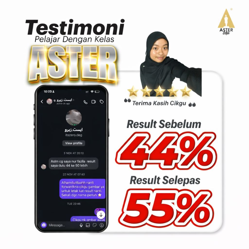 Testimoni ibu bapa 6